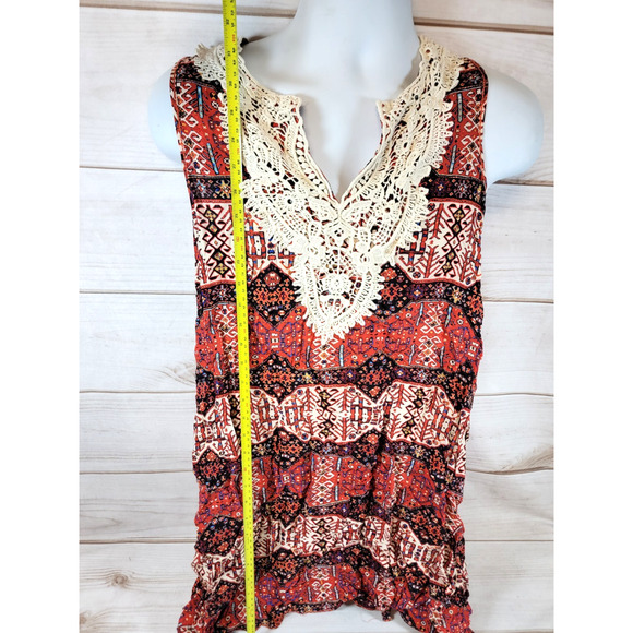 Chelsea & Violet Womens Medium Dress Boho Babe Multicolor NEW With Tags - Picture 6 of 8